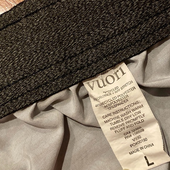 Vuori Blue and black striped swim shorts size L - Picture 4 of 17